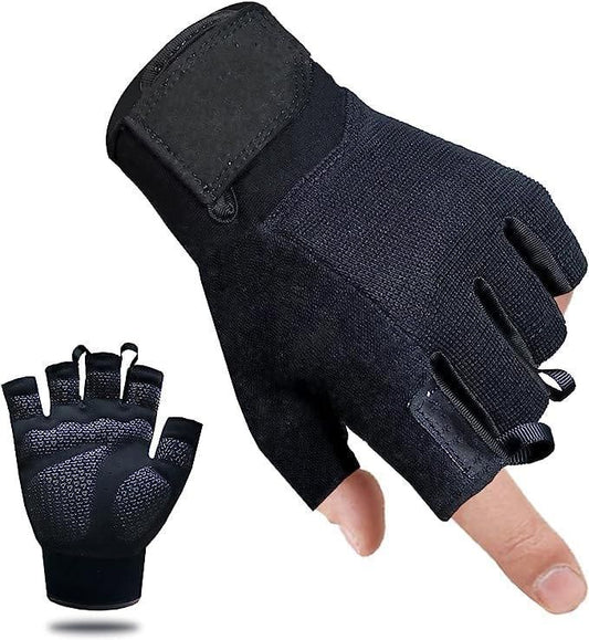 Fitness Gloves Half Finger Breathable Non Slip Weightlifting Training Workout Palm Support For Men And Women V1308-DSZKI-468-1