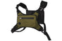 Water Resistant Running Vest Chest Pack Phone Holder for Running Lightweight Training Pack with Reflective V1308-DSZKI-47-2