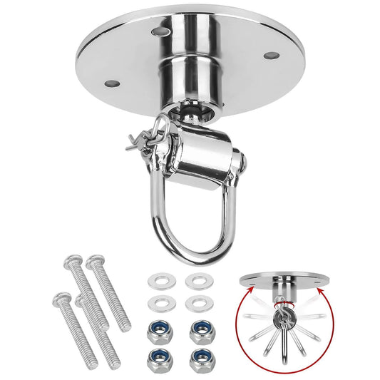 2PCS Heavy Duty Speed Bag Mount Hardware Set with Quick Release Pin Boxing Accessories Silver V1308-DSZKI-473-2