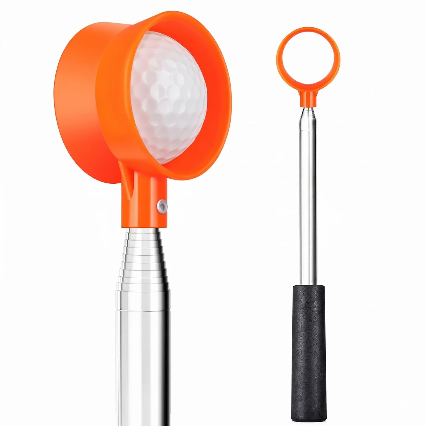 Hexagonal Aluminum Telescopic Golf Ball Retriever - 12FT V1308-DSZKI-476-2