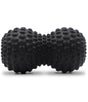 Peanut Massage Ball Double Lacrosse Roller For Deep Tissue Muscle And Myofascial Release - Black V1308-DSZKI-477-1