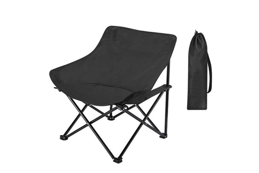 Compact Folding Chair Portable Camping Chair for Outdoor Activities - Black V1308-DSZKI-48-2