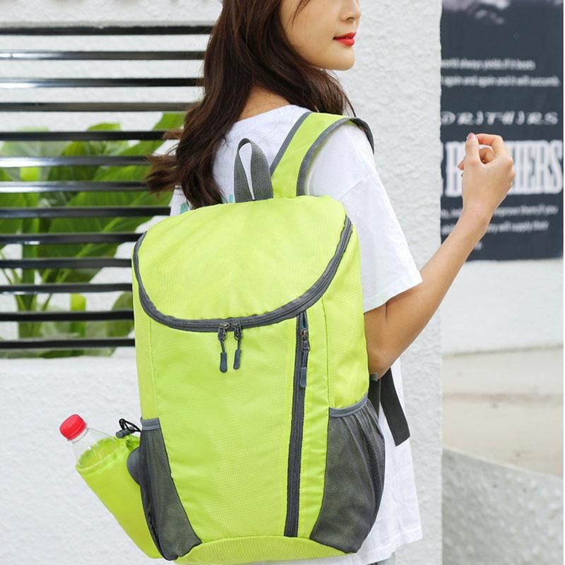 Sports Backpack Foldable Water Resistant Lightweight Bag for Camping Hiking Travel-Green V1308-DSZKI-484-3