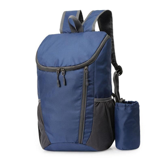 Sports Backpack Foldable Water Resistant Lightweight Bag for Camping Hiking Travel-Navy V1308-DSZKI-484-4