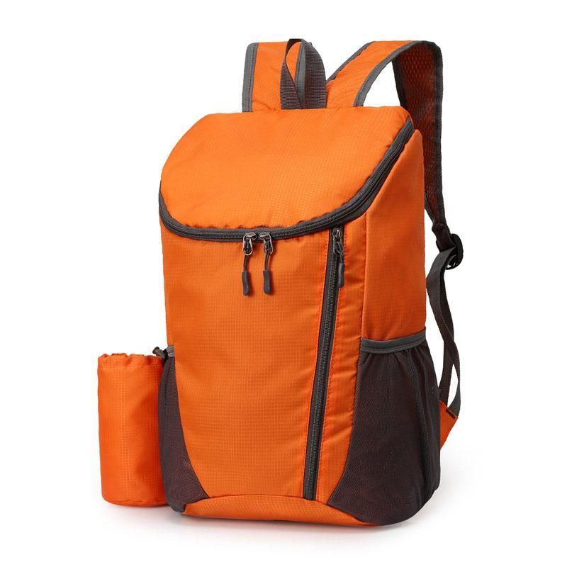 Sports Backpack Foldable Water Resistant Lightweight Bag for Camping Hiking Travel-Navy V1308-DSZKI-484-4