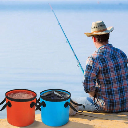 20L Collapsible Bucket with Handle for Outdoro Travel Camping Fishing V1308-DSZKI-487
