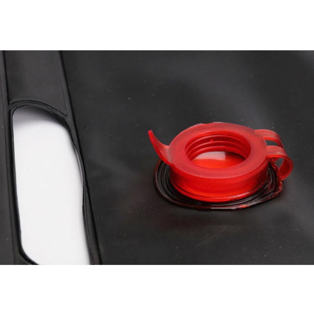 20L Solar Shower Bag Portable Outdoor Camping Water Storage Bag for Hiking Camping Bathing-Black V1308-DSZKI-488