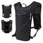 Hydration Backpack Vest for Cycling Running Hiking Breathable Sports Pack - Black V1308-DSZKI-495-1