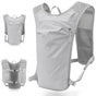 Hydration Backpack Vest for Cycling Running Hiking Breathable Sports Pack - Gray V1308-DSZKI-495-2