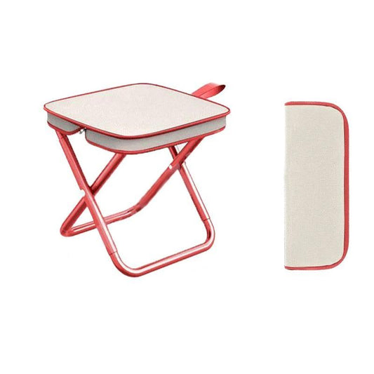 Portable Folding Outdoor Chair Lightweight Compact Stool for Fishing Camping Picnic and Travel Handy Seat for V1308-DSZKI-499-1
