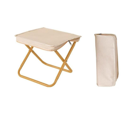 Portable Folding Outdoor Chair Lightweight Compact Stool for Fishing Camping Picnic and Travel Handy Seat for V1308-DSZKI-499-2