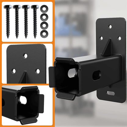 2 Inch Hitch Wall Mount Bike Rack Heavy Duty Metal Storage Holder 300lbs ty V1308-DSZKI-507