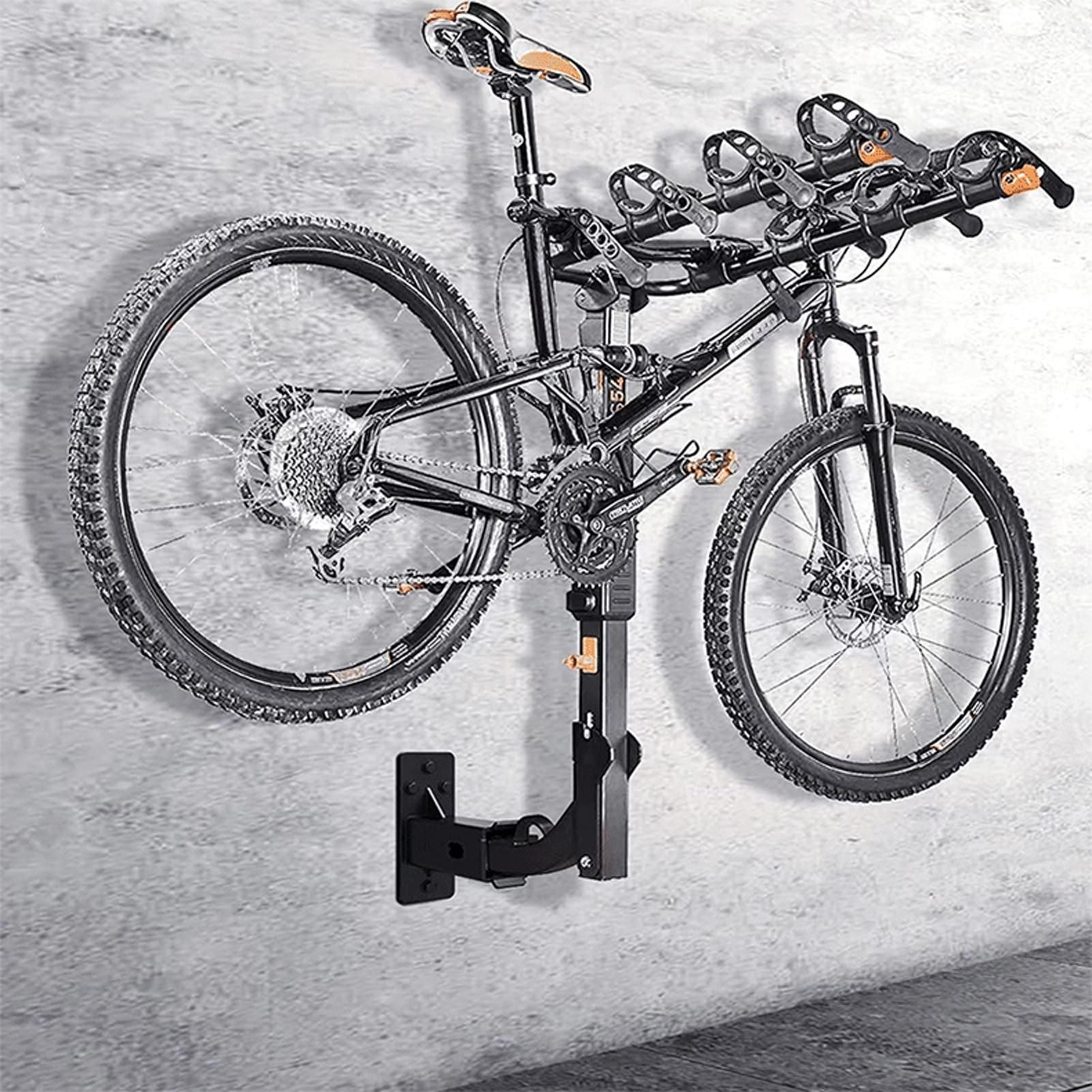 2 Inch Hitch Wall Mount Bike Rack Heavy Duty Metal Storage Holder 300lbs ty V1308-DSZKI-507
