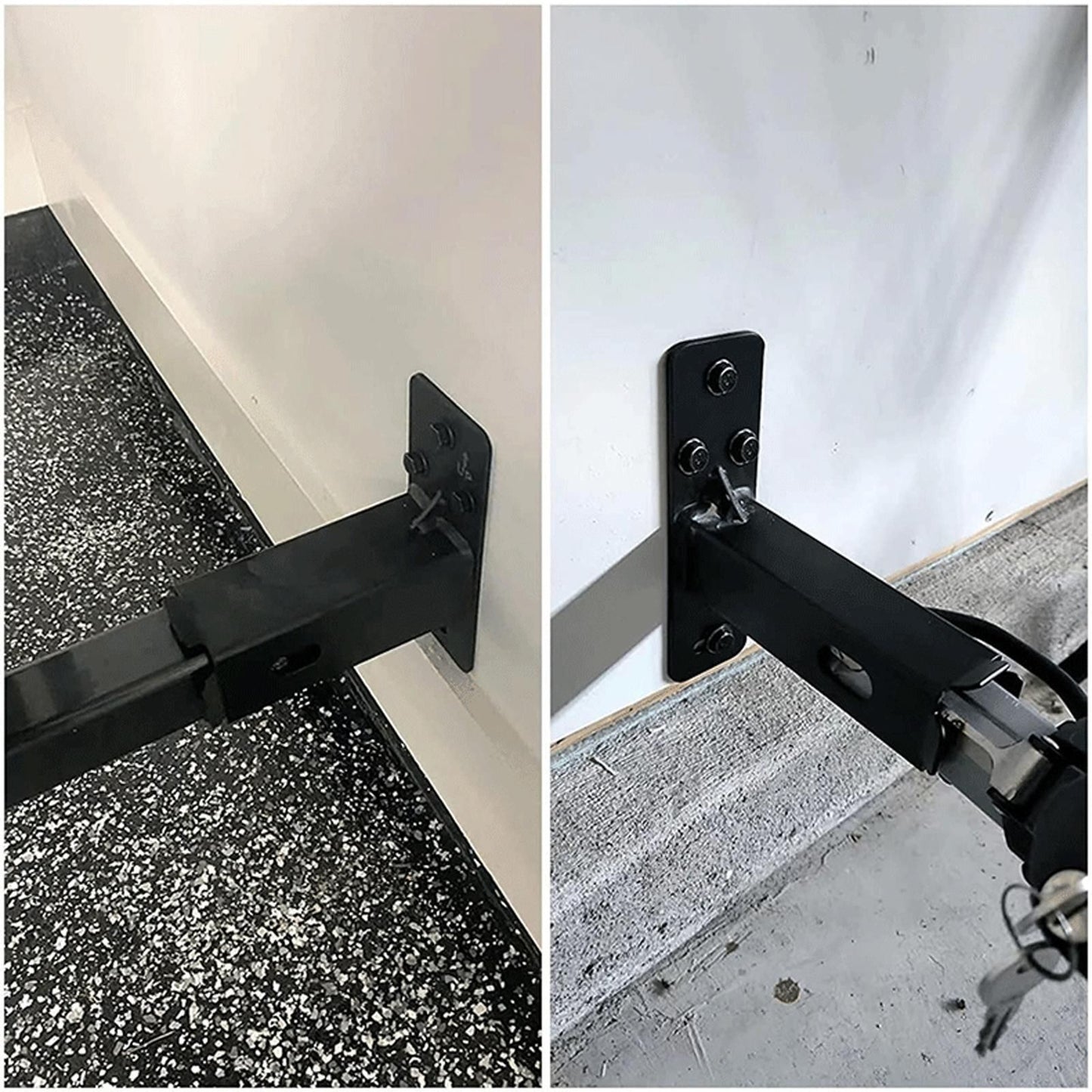 2 Inch Hitch Wall Mount Bike Rack Heavy Duty Metal Storage Holder 300lbs ty V1308-DSZKI-507