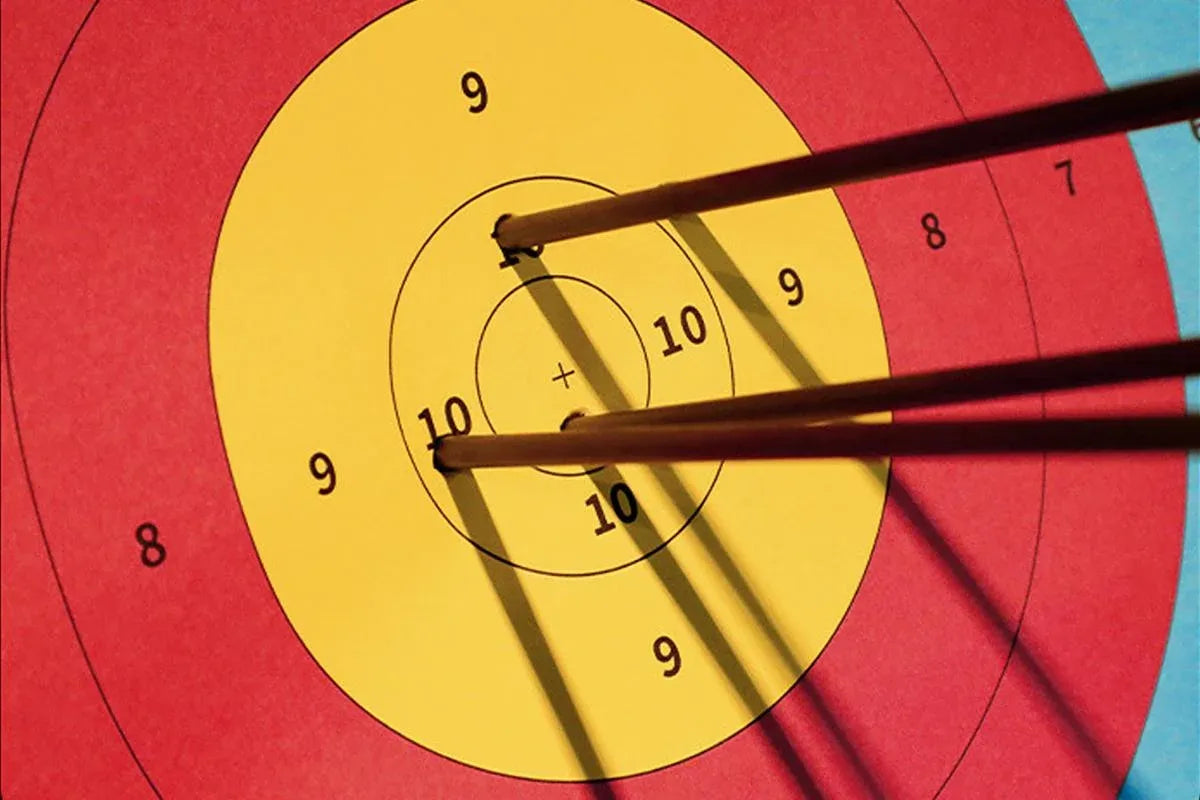 30Pcs Archery Targets Paper 10 Ring Bow Arrow Targets Face V1308-DSZKI-51