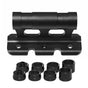Bike Front Fork Quick Release Clamp, Car Roof Rack for SUV, Cycling Accessory (Black) V1308-DSZKI-515