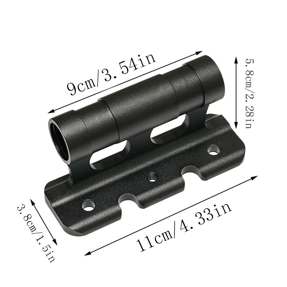 Bike Front Fork Quick Release Clamp, Car Roof Rack for SUV, Cycling Accessory (Black) V1308-DSZKI-515