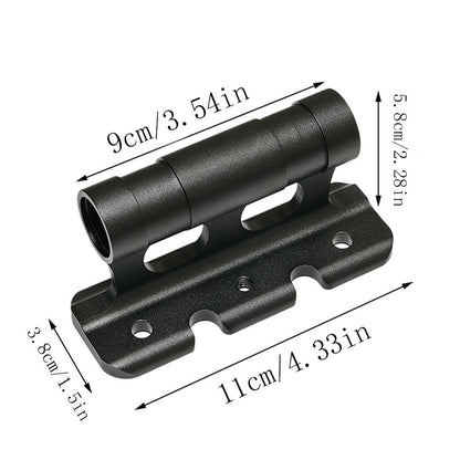 Bike Front Fork Quick Release Clamp, Car Roof Rack for SUV, Cycling Accessory (Black) V1308-DSZKI-515