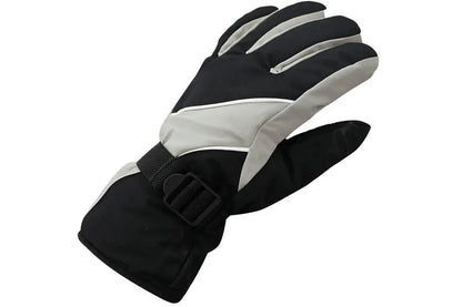 Men's Adult Windproof Rainproof Anti-Slip Ski Gloves, Warm (Grey) V1308-DSZKI-516
