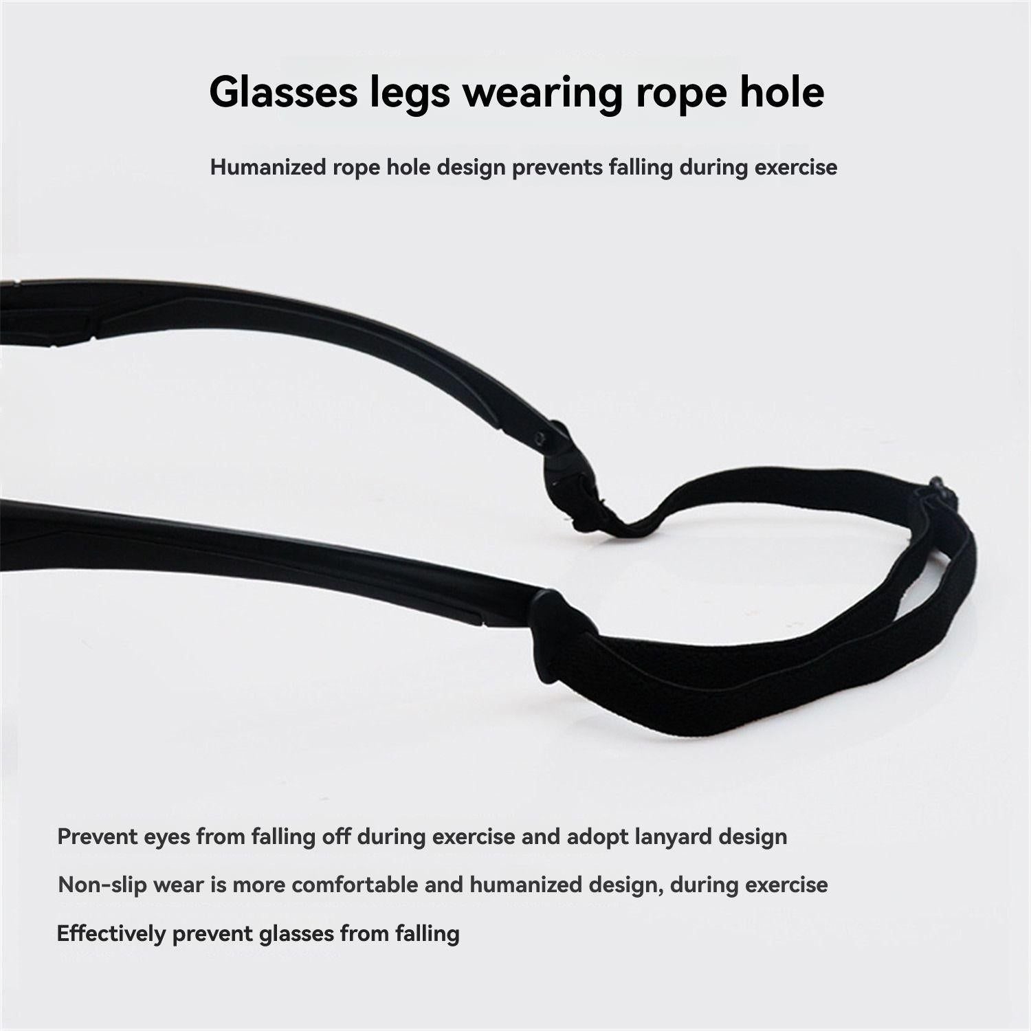 Outdoor Cycling Windproof Glasses, Black-Gray PC Frame Set(dark grey,Black frame pc set) V1308-DSZKI-520