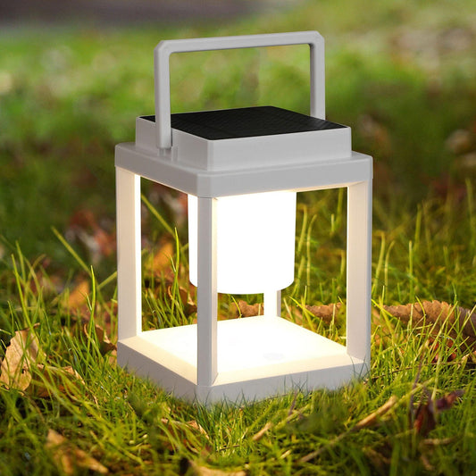 Solar Camping Lantern with USB Charging Portable Outdoor Light (Warm White) V1308-DSZKI-523-1