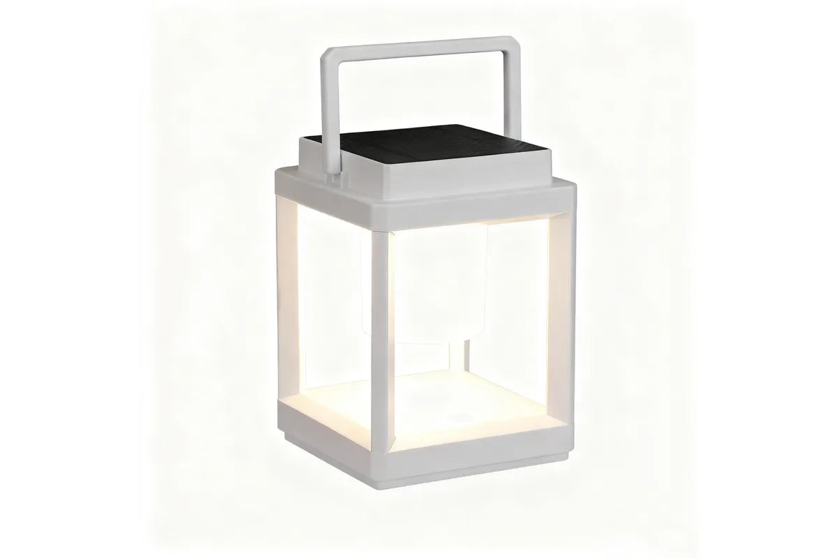 Solar Camping Lantern with USB Charging Portable Outdoor Light (Warm White) V1308-DSZKI-523-1
