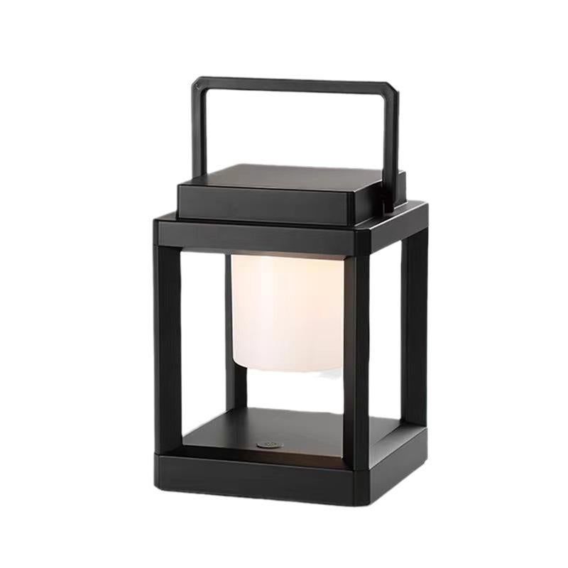 Solar Camping Lantern with USB Charging Portable Outdoor Light (Warm Black) V1308-DSZKI-523-2