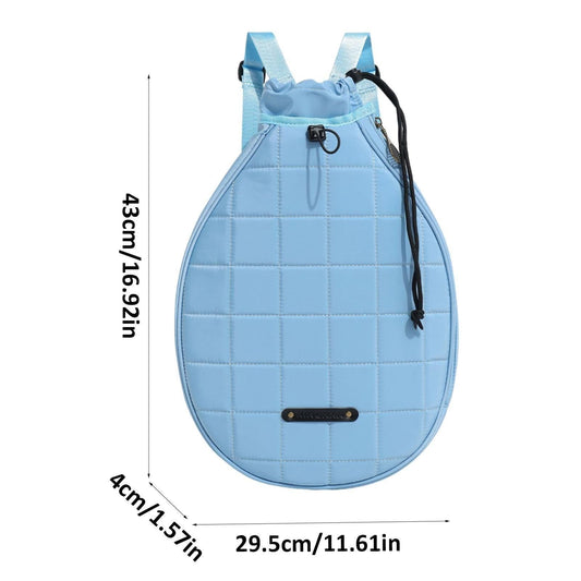 Tennis Racket Backpack Single Shoulder Badminton Bag Multi-Functional Paddle and Ball Bag V1308-DSZKI-524