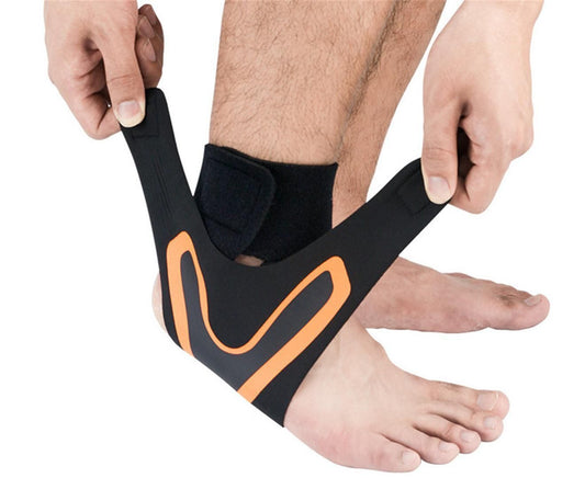 A Pair of Sports Ankle Sleeve Compression Anti-sprain Protection Socks Outdoor Sports Climbing V1308-DSZKI-530-2