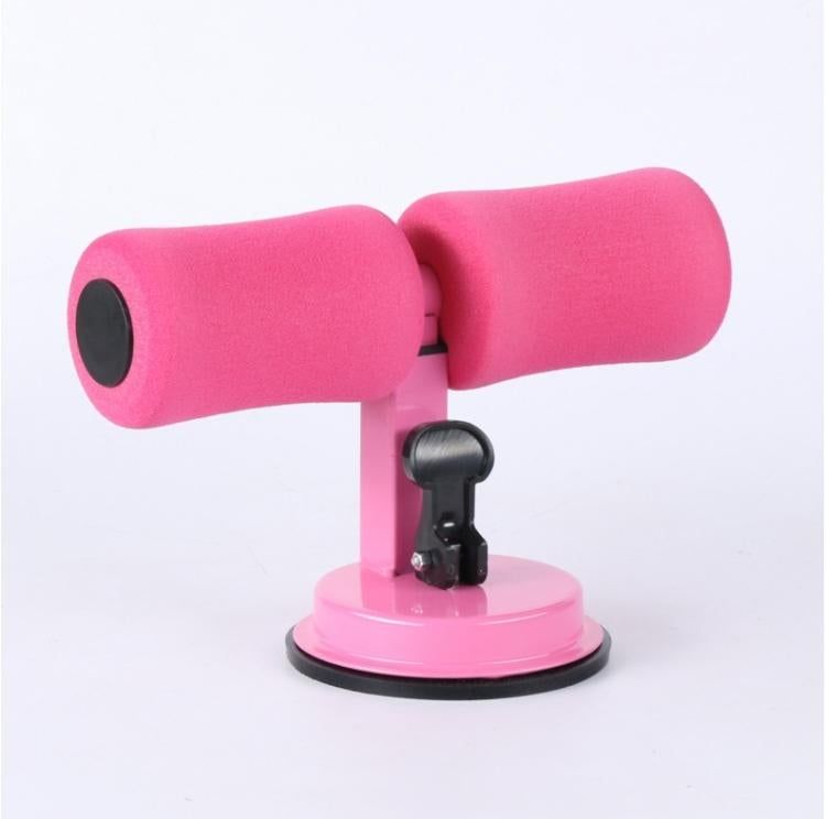 Household Fitness Equipment Height Adjustable Sit-up Auxiliary Machine with Suction Cup - Pink V1308-DSZKI-534-2
