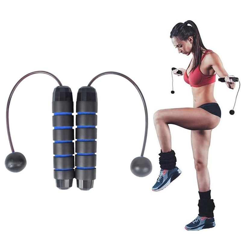 Indoor Ropeless Skipping Fitness Exercise Weight Rope V1308-DSZKI-535