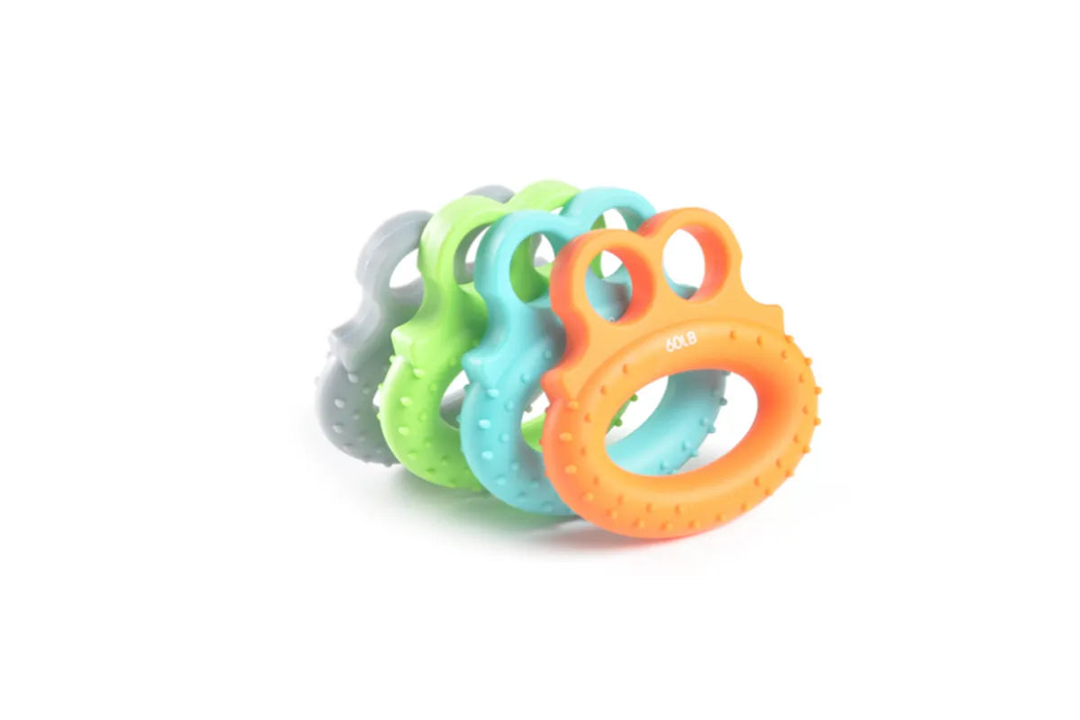 Strength Trainer Frog Points Finger Grip Ring Hand Grip Finger Strengtheners Blue 40Lb V1308-DSZKI-537-1
