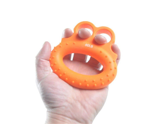 Strength Trainer Frog Points Finger Grip Ring Hand Grip Finger Strengtheners Orange 60Lb V1308-DSZKI-537-2