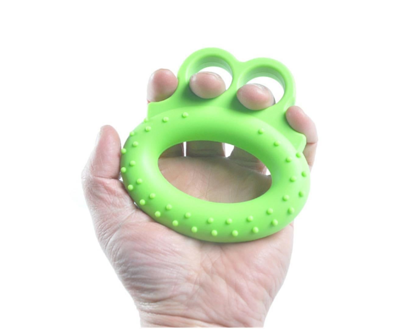 Strength Trainer Frog Points Finger Grip Ring Hand Grip Finger Strengtheners Green 20Lb V1308-DSZKI-537-4