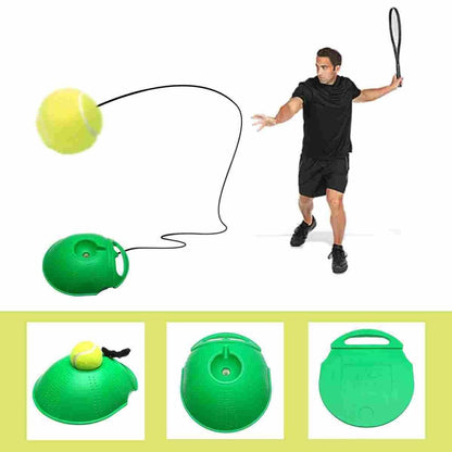 Tennis Training Tool Rebound Trainer Self-study Exercise Ball Baseboard Holder V1308-DSZKI-538