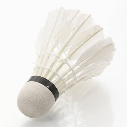 12 PCS Duck Feather Badminton Training Ball V1308-DSZKI-541