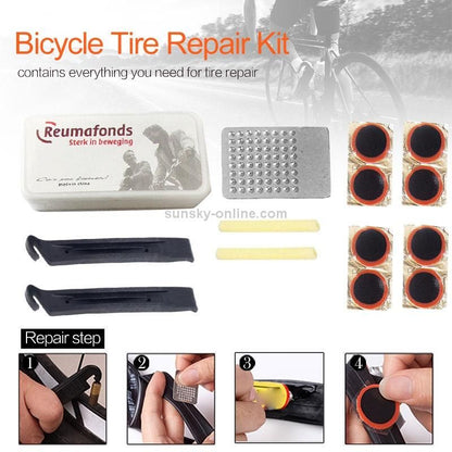 Bicycle Repair Tools Bike Tire Kit Bicycle Pump Puncture Repair Tool Bag V1308-DSZKI-544