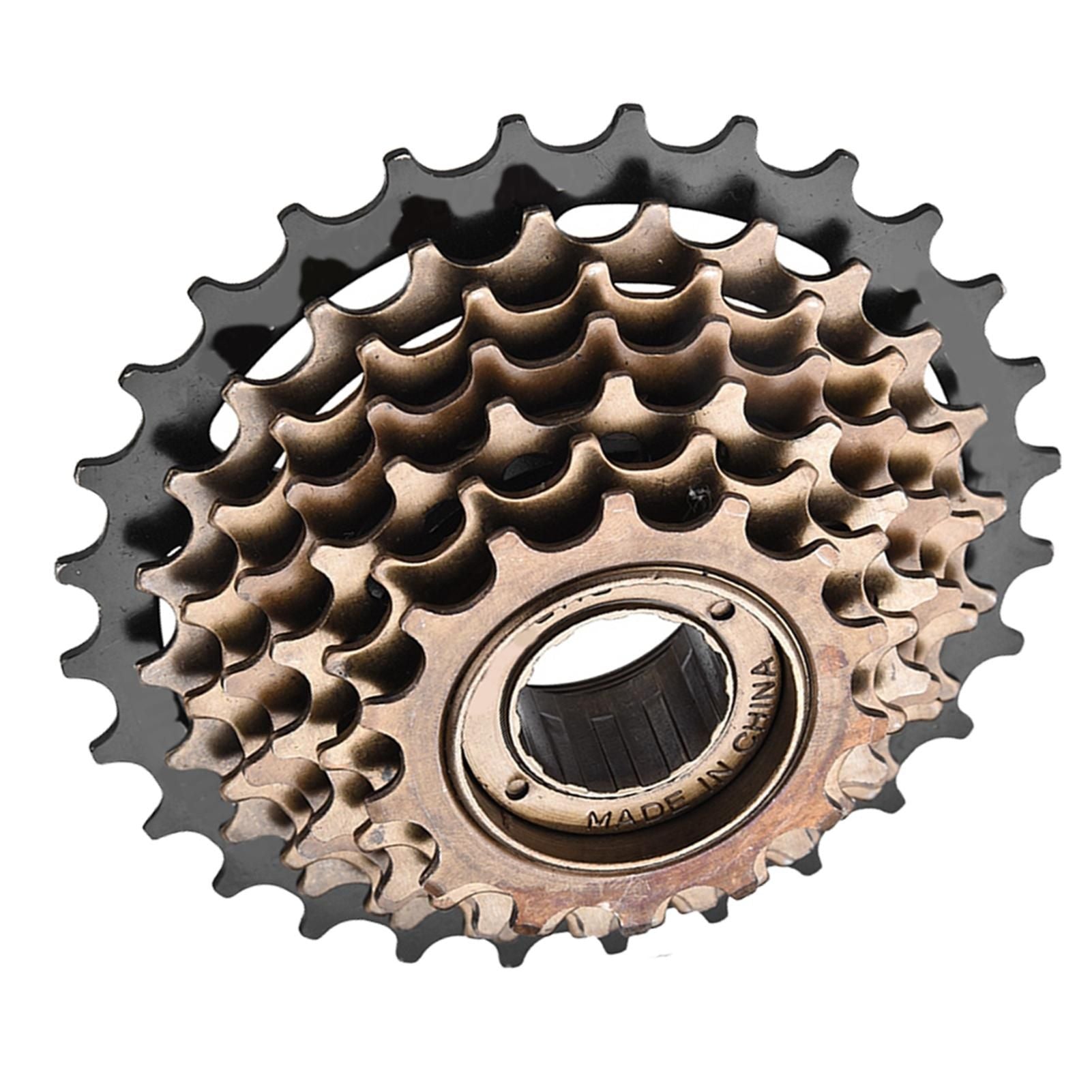 Bicycle Freewheel 7 Speed Sprocket Cassette - Replacement Gear for Mountain Bikes V1308-DSZKI-552