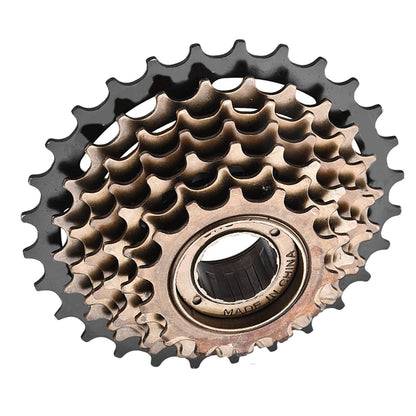 Bicycle Freewheel 7 Speed Sprocket Cassette - Replacement Gear for Mountain Bikes V1308-DSZKI-552