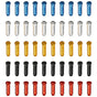 100pcs Brake Cable End Caps Brake Cable Tail Caps Bike Brake Cable End Covers Bike Accessories V1308-DSZKI-554