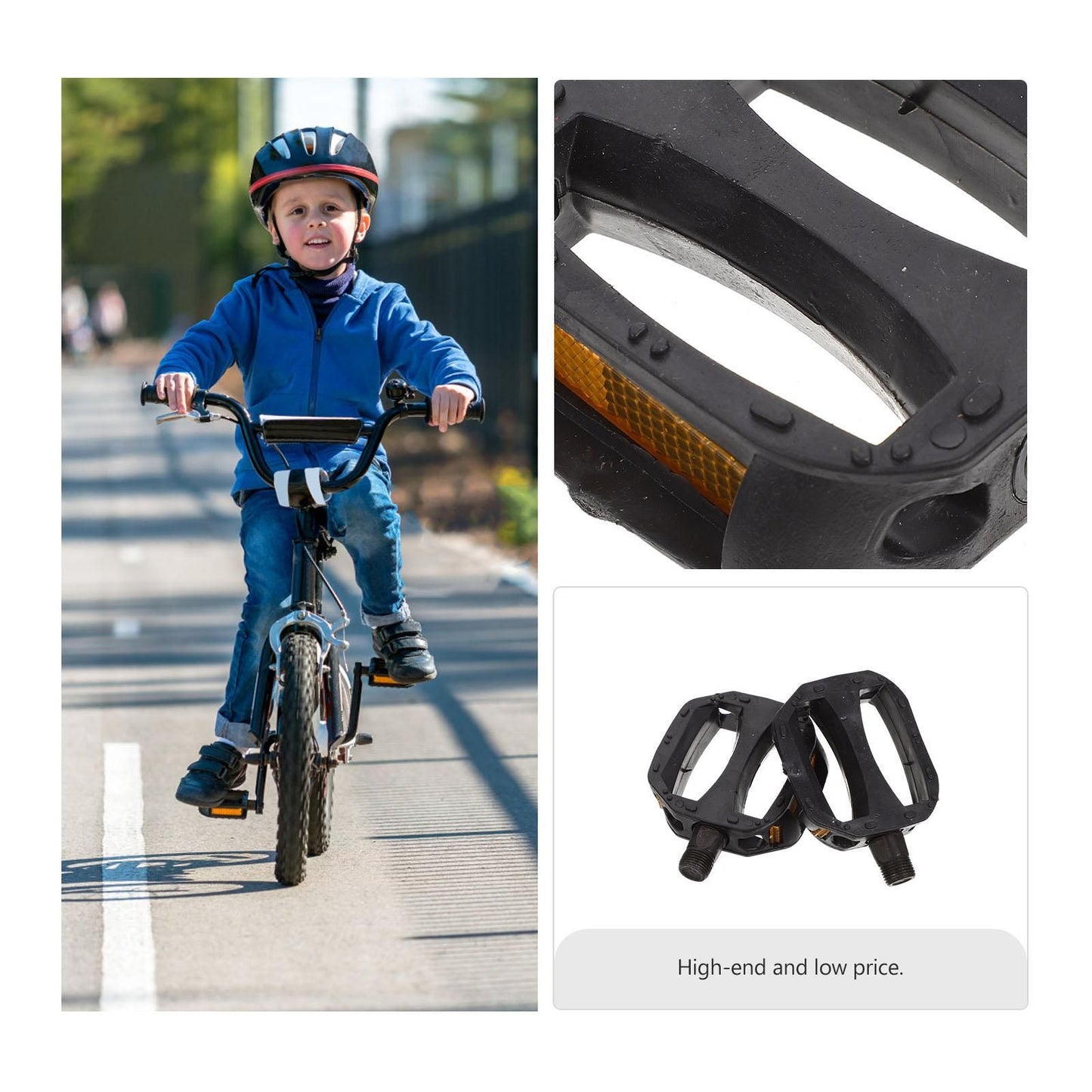 1 Pair Bicycles Pedals Replaceable Cycle Pedals Bike Ride Pedals V1308-DSZKI-555