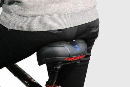 Air Cushion Shock Absorbing Mountain Bike Saddle Seat - Blue V1308-DSZKI-56-2