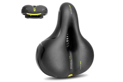 Air Cushion Shock Absorbing Mountain Bike Saddle Seat - Blue V1308-DSZKI-56-2