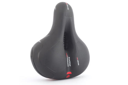 Air Cushion Shock Absorbing Mountain Bike Saddle Seat - Red V1308-DSZKI-56-3