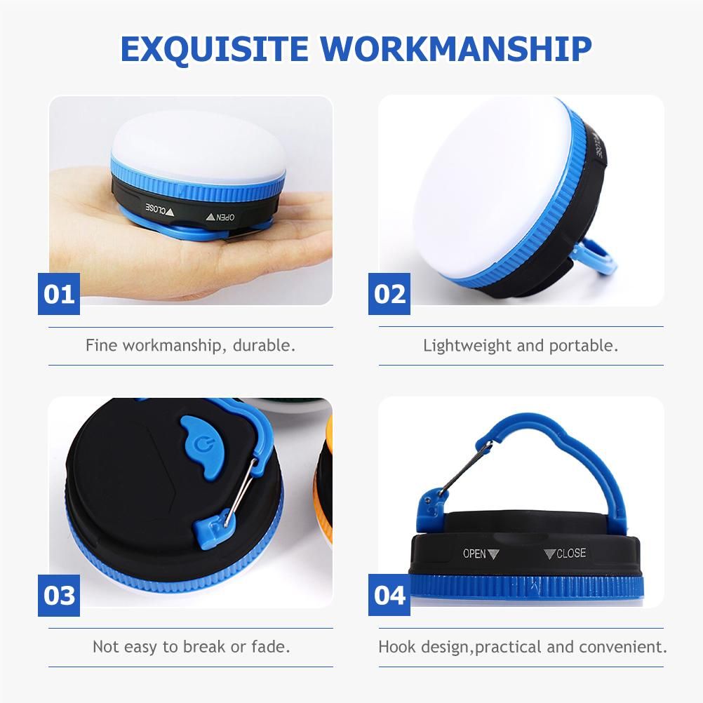 Outdoor Camping Light Camping Lantern Portable Tent Light LED Emergency Light V1308-DSZKI-562