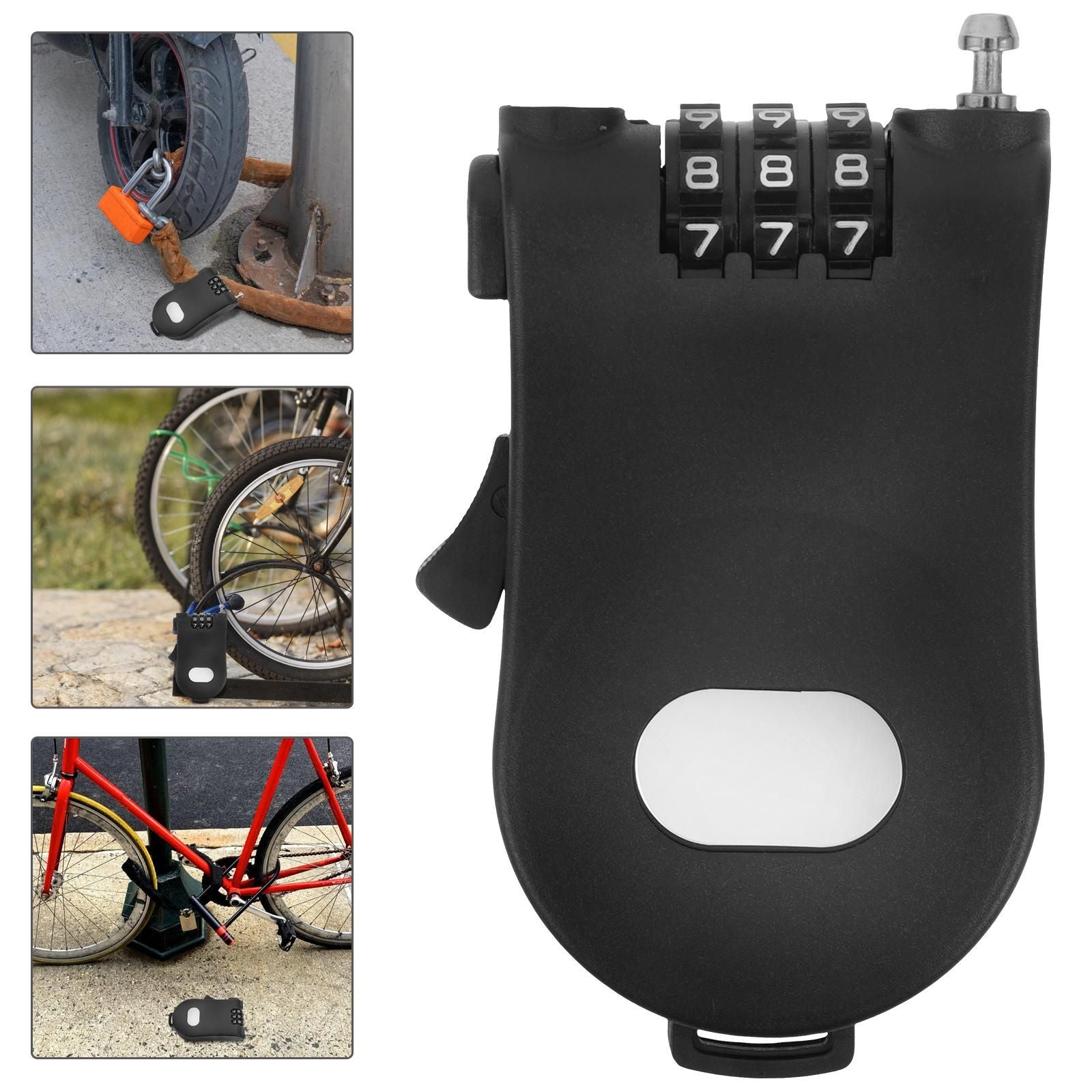 Snowboard Lock Anti-theft Lock Plastic Ski Board Lock Snowboard Lock for Outdoor Use V1308-DSZKI-564