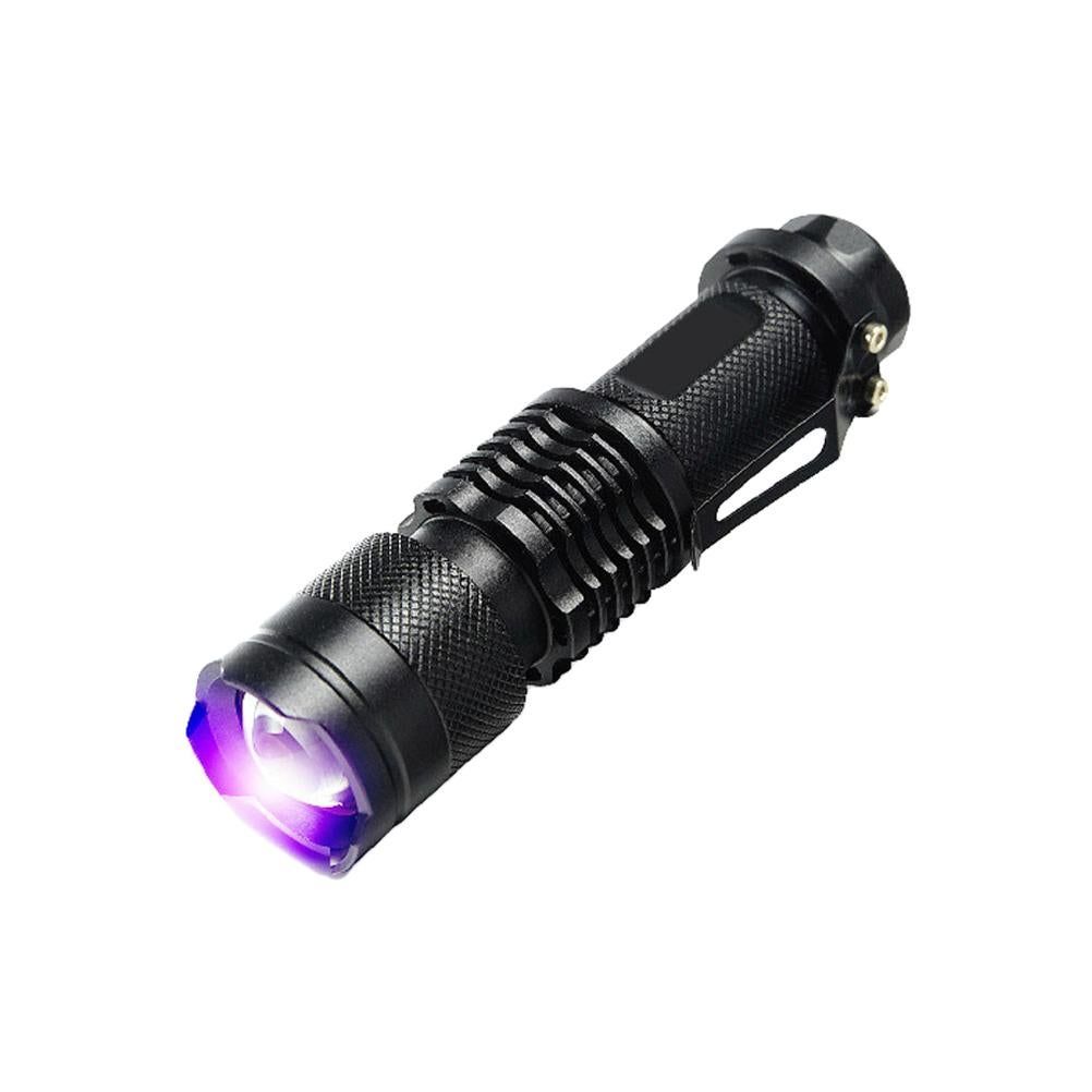 UV 395 Flashlight Torch Light Ultra Violet Light Money Detection Torch V1308-DSZKI-566