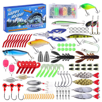 101Pcs Plastic Fishing Lures Tackle Prawn Shrimp Flathead Bream Cod Bass Lure Fishing Kit V1308-DSZKI-567