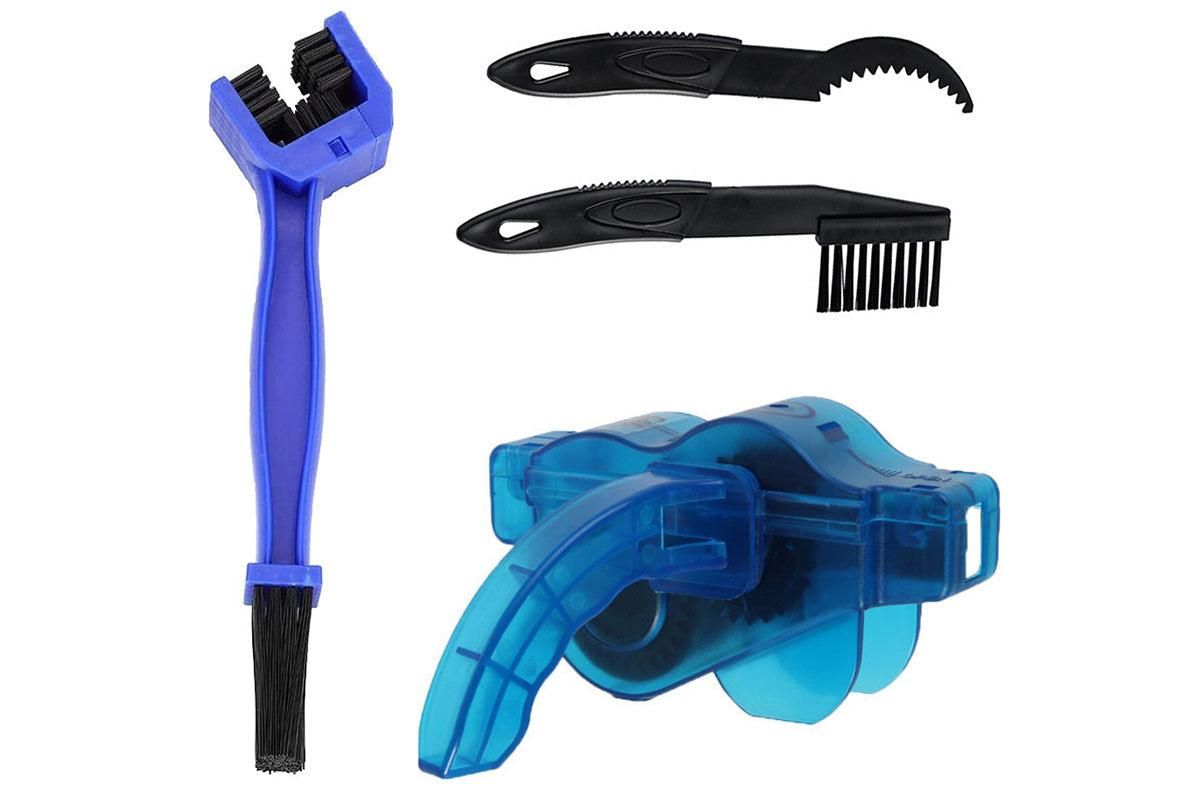 Bicycle Chain Cleaning Kit 360 Degree Rotating Brush Gear Scrubber Tool V1308-DSZKI-573