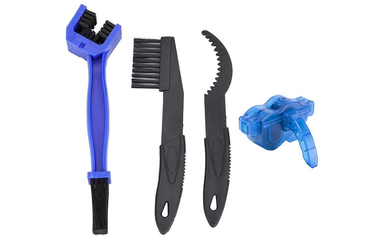 Bicycle Chain Cleaning Kit 360 Degree Rotating Brush Gear Scrubber Tool V1308-DSZKI-573